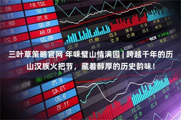 三叶草策略官网 年味璧山情满园 | 跨越千年的历山汉族火把节，藏着醇厚的历史韵味！